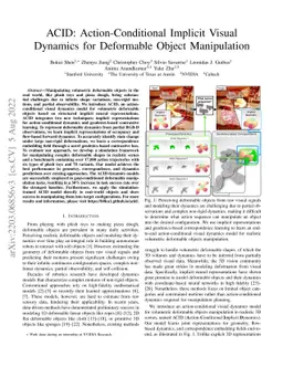 ACID: Action-Conditional Implicit Visual Dynamics for Deformable Object
  Manipulation
