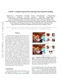 UniVIP: A Unified Framework for Self-Supervised Visual Pre-training