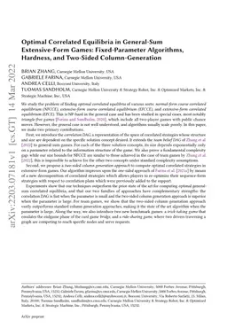 Optimal Correlated Equilibria in General-Sum Extensive-Form Games:
  Fixed-Parameter Algorithms, Hardness, and Two-Sided Column-Generation