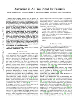 Distraction is All You Need for Fairness