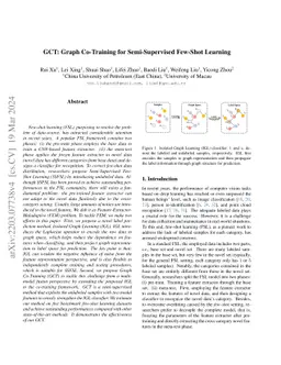 GCT: Graph Co-Training for Semi-Supervised Few-Shot Learning