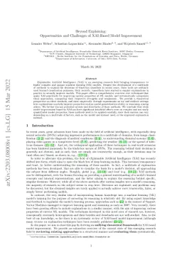 Beyond Explaining: Opportunities and Challenges of XAI-Based Model
  Improvement