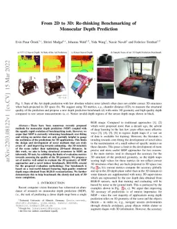 From 2D to 3D: Re-thinking Benchmarking of Monocular Depth Prediction