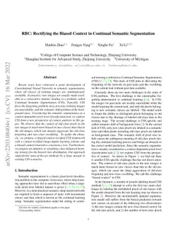 RBC: Rectifying the Biased Context in Continual Semantic Segmentation