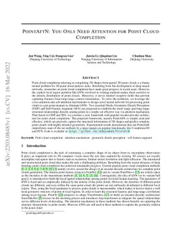 PointAttN: You Only Need Attention for Point Cloud Completion