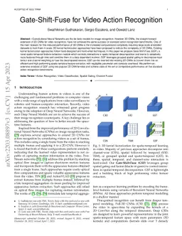 Gate-Shift-Fuse for Video Action Recognition