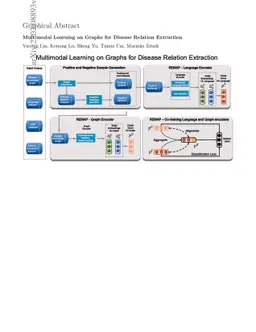 Multimodal Learning on Graphs for Disease Relation Extraction