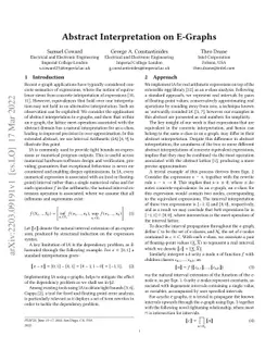 Abstract Interpretation on E-Graphs