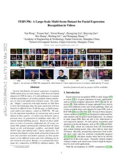 FERV39k: A Large-Scale Multi-Scene Dataset for Facial Expression
  Recognition in Videos
