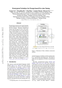 Prototypical Verbalizer for Prompt-based Few-shot Tuning