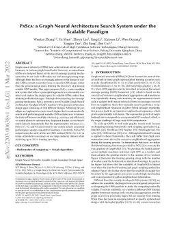 PaSca: a Graph Neural Architecture Search System under the Scalable
  Paradigm