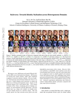 Styleverse: Towards Identity Stylization across Heterogeneous Domains