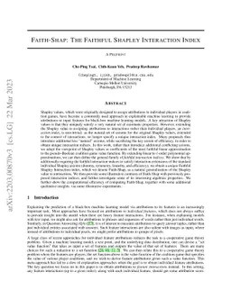 Faith-Shap: The Faithful Shapley Interaction Index