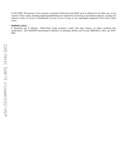 Whole-body model predictive control with rigid contacts via online
  switching time optimization