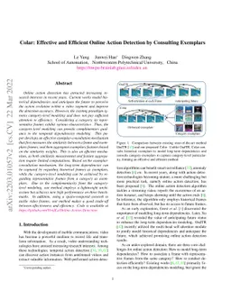 Colar: Effective and Efficient Online Action Detection by Consulting
  Exemplars