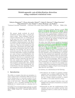 Model-agnostic out-of-distribution detection using combined statistical
  tests