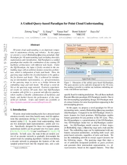 A Unified Query-based Paradigm for Point Cloud Understanding