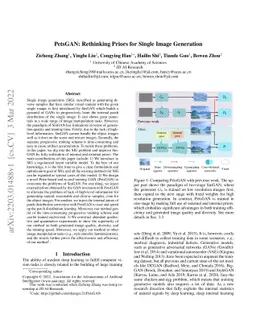 PetsGAN: Rethinking Priors for Single Image Generation