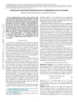 Analytical Second-Order Partial Derivatives of Rigid-Body Inverse
  Dynamics