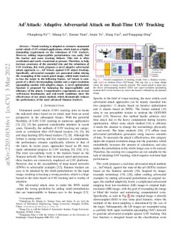 Ad2Attack: Adaptive Adversarial Attack on Real-Time UAV Tracking