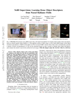 NeRF-Supervision: Learning Dense Object Descriptors from Neural Radiance
  Fields