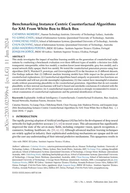 Benchmarking Instance-Centric Counterfactual Algorithms for XAI: From
  White Box to Black Box