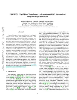 UVCGAN: UNet Vision Transformer cycle-consistent GAN for unpaired
  image-to-image translation
