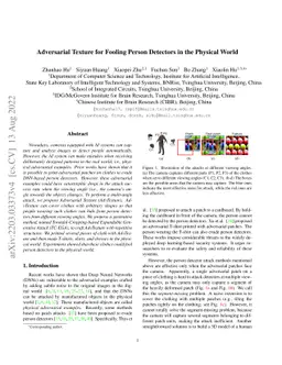 Adversarial Texture for Fooling Person Detectors in the Physical World