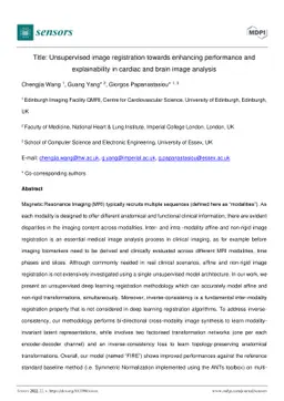 Unsupervised Image Registration Towards Enhancing Performance and
  Explainability in Cardiac And Brain Image Analysis