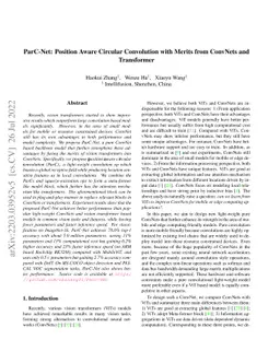 ParC-Net: Position Aware Circular Convolution with Merits from ConvNets
  and Transformer