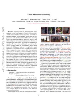 Visual Abductive Reasoning