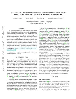 SpeechSplit 2.0: Unsupervised speech disentanglement for voice
  conversion Without tuning autoencoder Bottlenecks