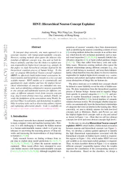 HINT: Hierarchical Neuron Concept Explainer