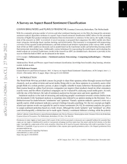 A Survey on Aspect-Based Sentiment Classification