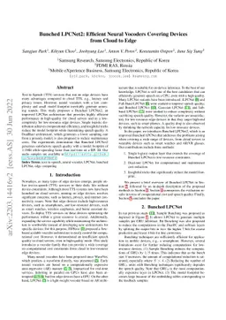 Bunched LPCNet2: Efficient Neural Vocoders Covering Devices from Cloud
  to Edge