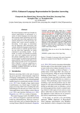 ANNA: Enhanced Language Representation for Question Answering