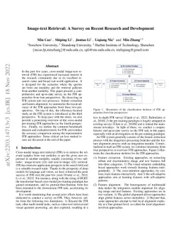 Image-text Retrieval: A Survey on Recent Research and Development