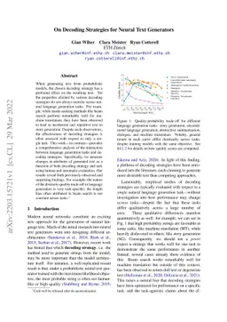 On Decoding Strategies for Neural Text Generators
