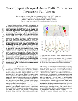 Towards Spatio-Temporal Aware Traffic Time Series Forecasting--Full
  Version