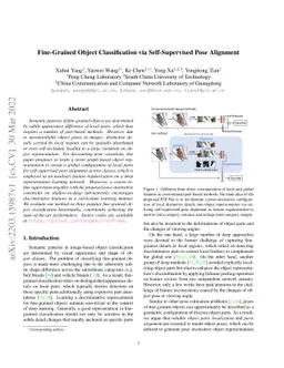 Fine-Grained Object Classification via Self-Supervised Pose Alignment