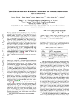 Span Classification with Structured Information for Disfluency Detection
  in Spoken Utterances