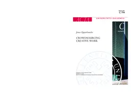 Crowdsourcing Creative Work