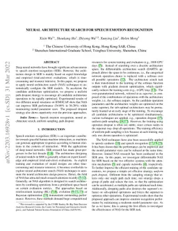 Neural Architecture Search for Speech Emotion Recognition