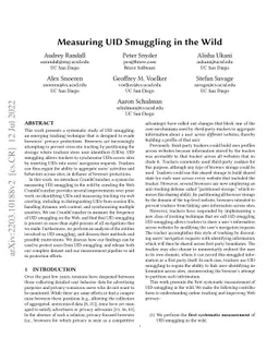 Trackers Bounce Back: Measuring Evasion of Partitioned Storage in the
  Wild