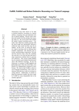 FaiRR: Faithful and Robust Deductive Reasoning over Natural Language