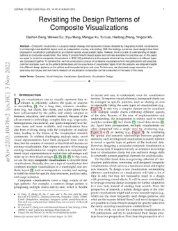 Revisiting the Design Patterns of Composite Visualizations