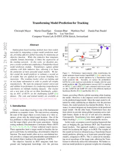 Transforming Model Prediction for Tracking