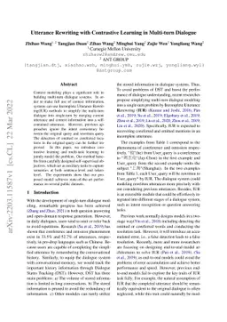 Utterance Rewriting with Contrastive Learning in Multi-turn Dialogue