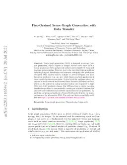 Fine-Grained Scene Graph Generation with Data Transfer