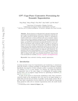CP2: Copy-Paste Contrastive Pretraining for Semantic Segmentation